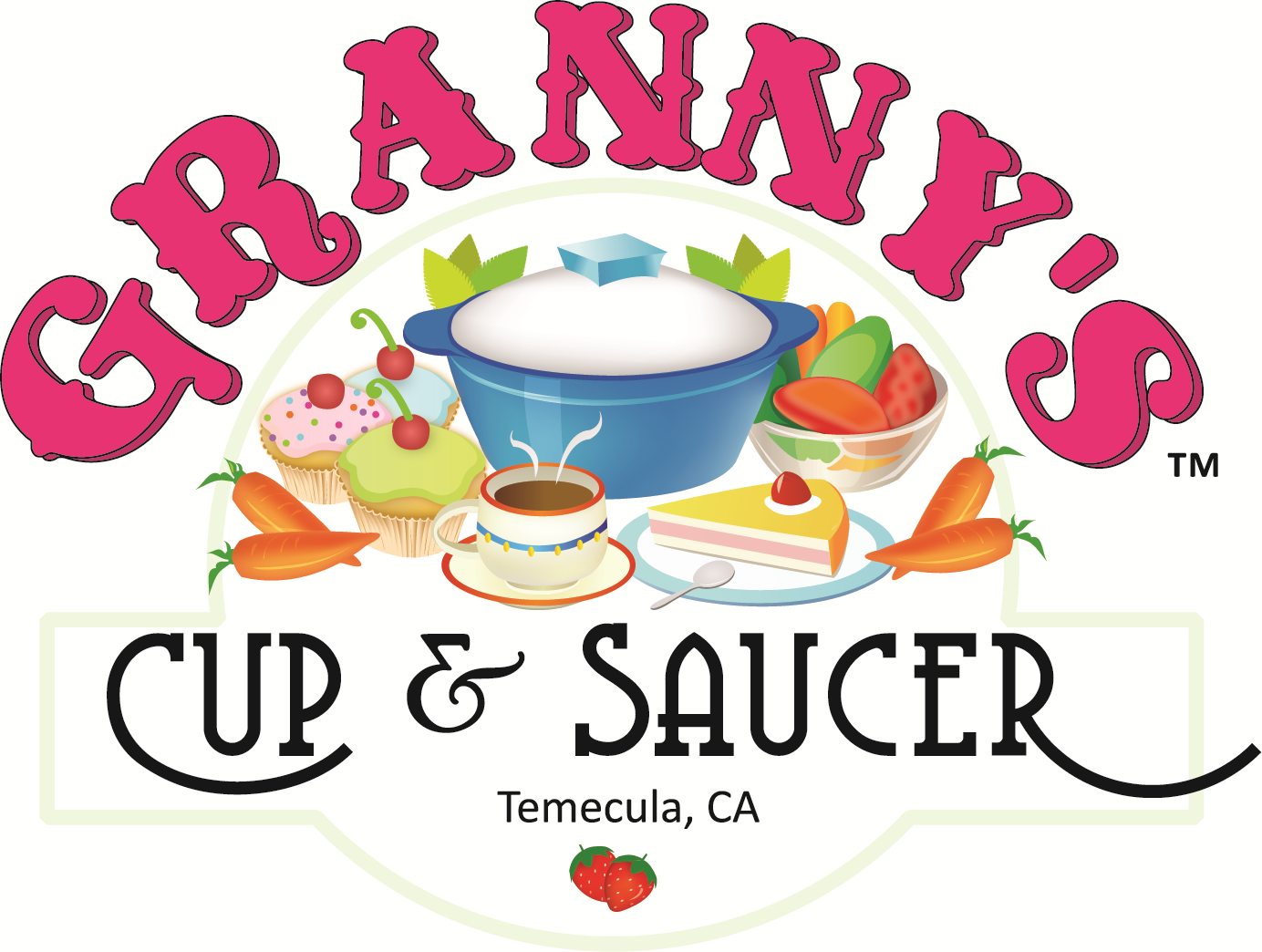 Granny's Cup & Saucer