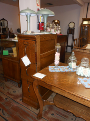 File Cabinet and Library Table